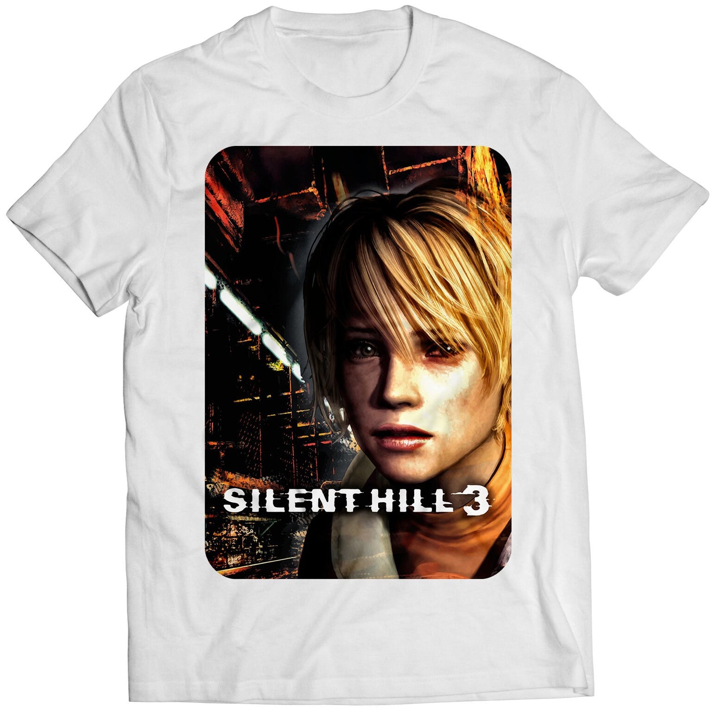 Silence Hill 3 NTSC American Ps2 Cover Premium Unisex T-shirt (Vectorized Design)