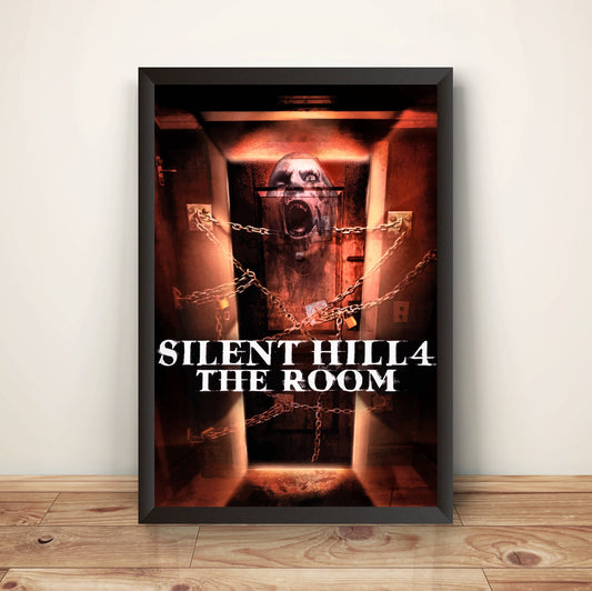 Silence Hill 4 The Room Cover Premium Poster (Vectorized Design)