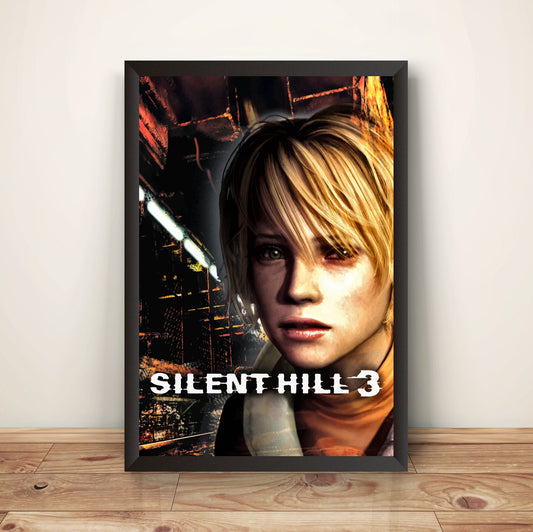 Silence Hill 3 NTSC American Cover Premium Poster (Vectorized Design)