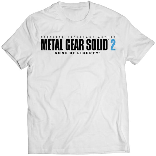 MGS2 Sons Of Liberty Title Premium Unisex T-shirt (Vectorized Design)