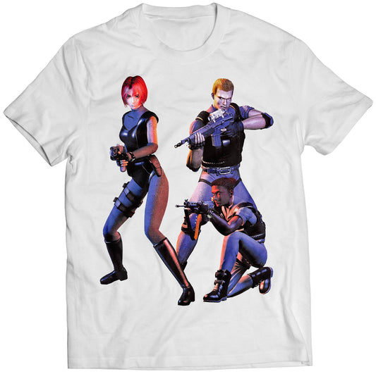 Dinosaur Crisis Cast Premium Unisex T-shirt (Vectorized Design)