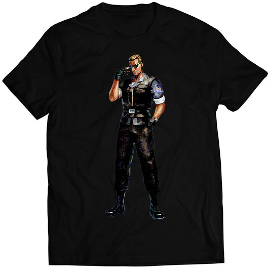 OG Albert Wesker Residence Evil Biohazard Premium Unisex T-shirt (Vectorized Design)