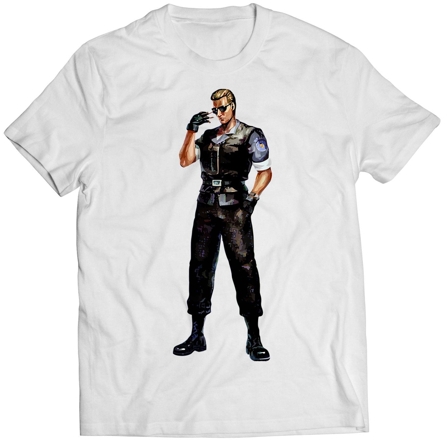 OG Albert Wesker Residence Evil Biohazard Premium Unisex T-shirt (Vectorized Design)