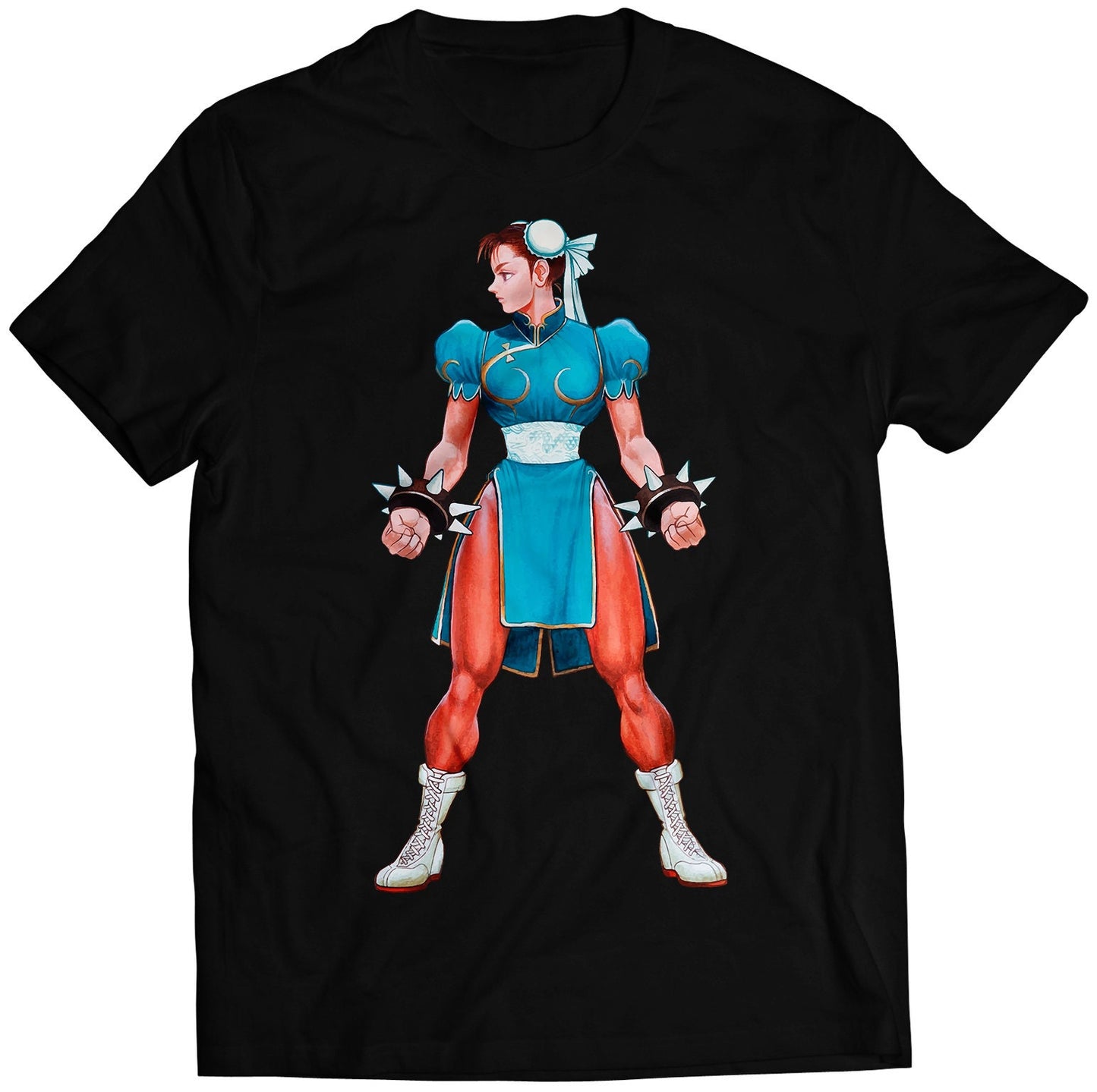 Chun Li SF2 The World Warrior Premium Unisex T-shirt.