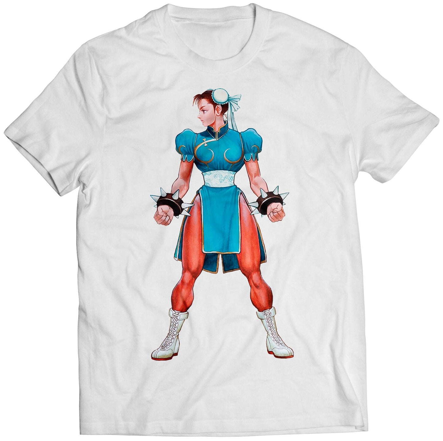 Chun Li SF2 The World Warrior Premium Unisex T-shirt.