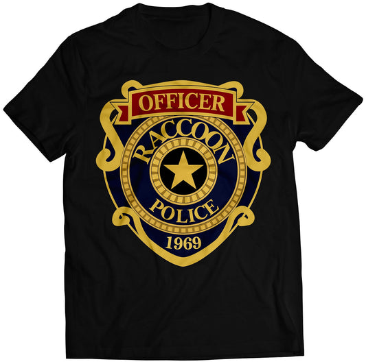 RPD Residence Evil Biohazard Badge Unisex T-shirt (Vectorized Design)