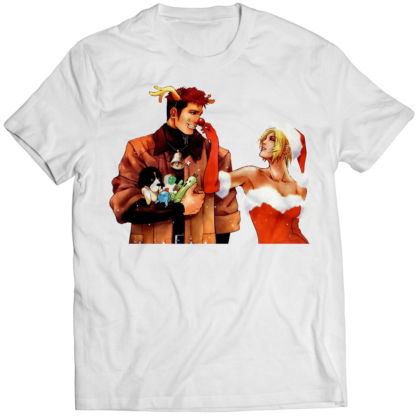 Aya & Kyle Xmas Christmas Parasit Eve Premium Unisex T-shirt (Vectorized Design)