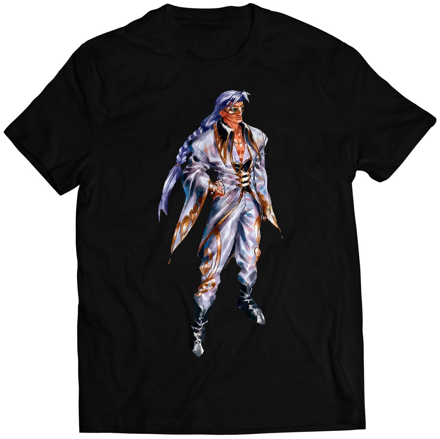 Guile Chr0n0 Cross Premium Unisex T-shirt (Vectorized Design)