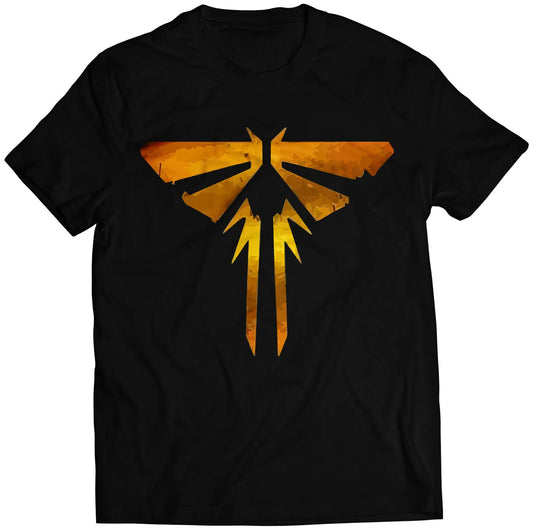 Golden Fireflies Emblem TLOU Premium Unisex T-shirt (Vectorized Design)