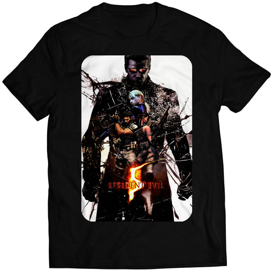 Albert Wesker Uroboros Residence Evil V Premium Unisex T-shirt (Vectorized Design)