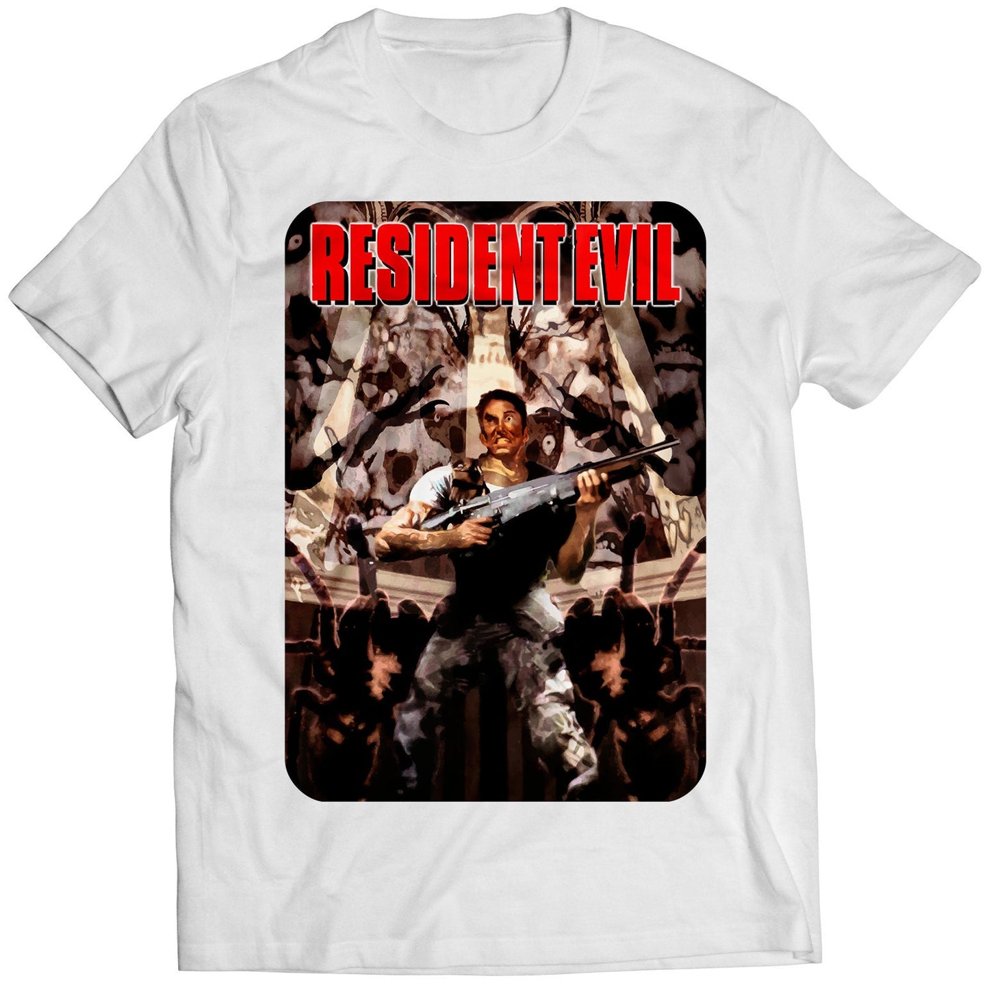 Residence Evil Cover Premium Unisex T-shirt (Vectorized Design)