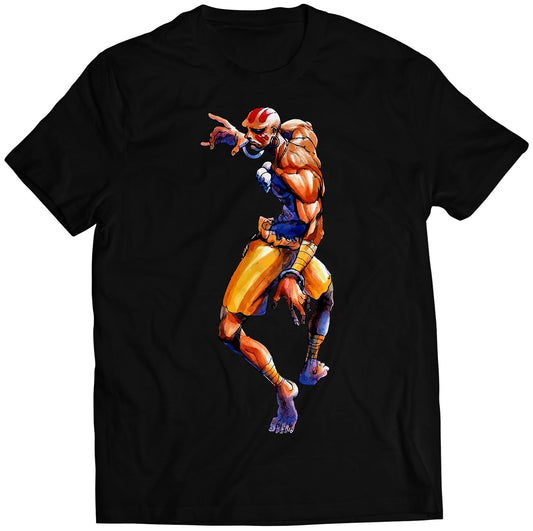 Dhalsim Super Street Fighting 2 Turbo Premium Unisex T-shirt (Vectorized Design)