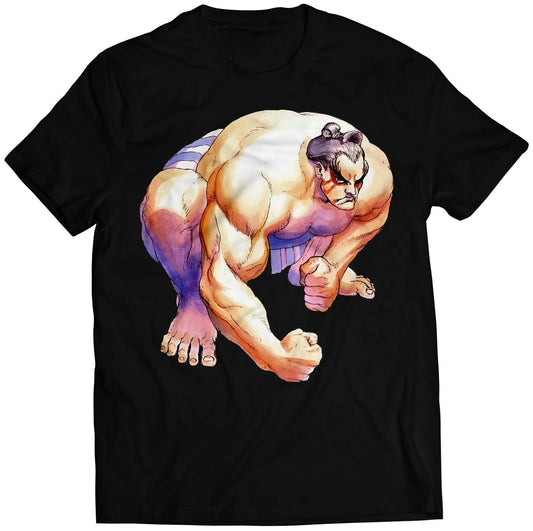 Honda Super Street Fighting 2 Turbo Premium Unisex T-shirt (Vectorized Design)