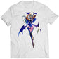 Morrigan OG Vampire Daarkstalkers Night Warriors Premium Unisex T-shirt (Vectorized Design)