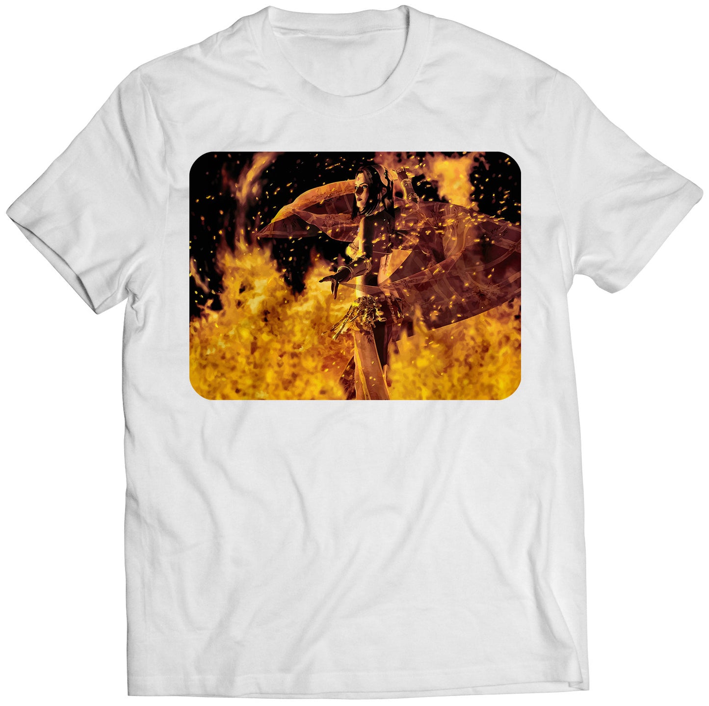 Mullenkamp Fire Vagrent Story Premium Unisex T-shirt (Vectorized Design)