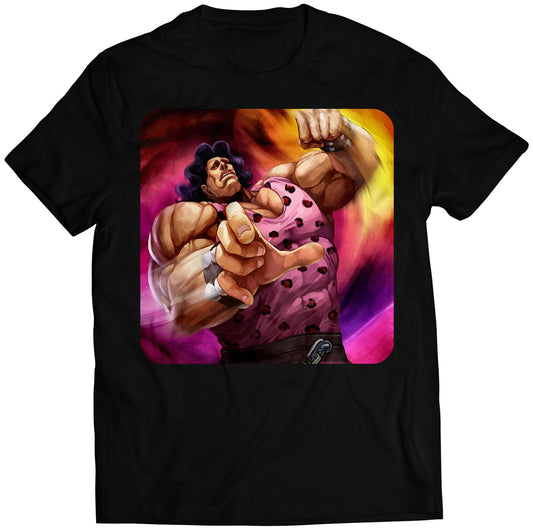 Hugo Painting Premium Unisex T-shirt (Vectorized Design)