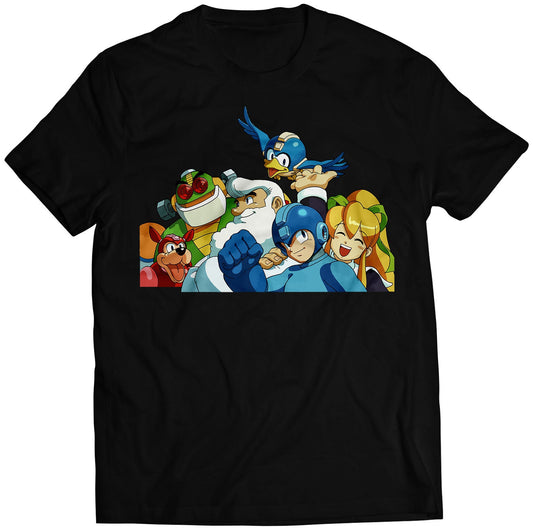Rockman Mega Boy Fan Club Premium Unisex T-shirt (Vectorized Design)
