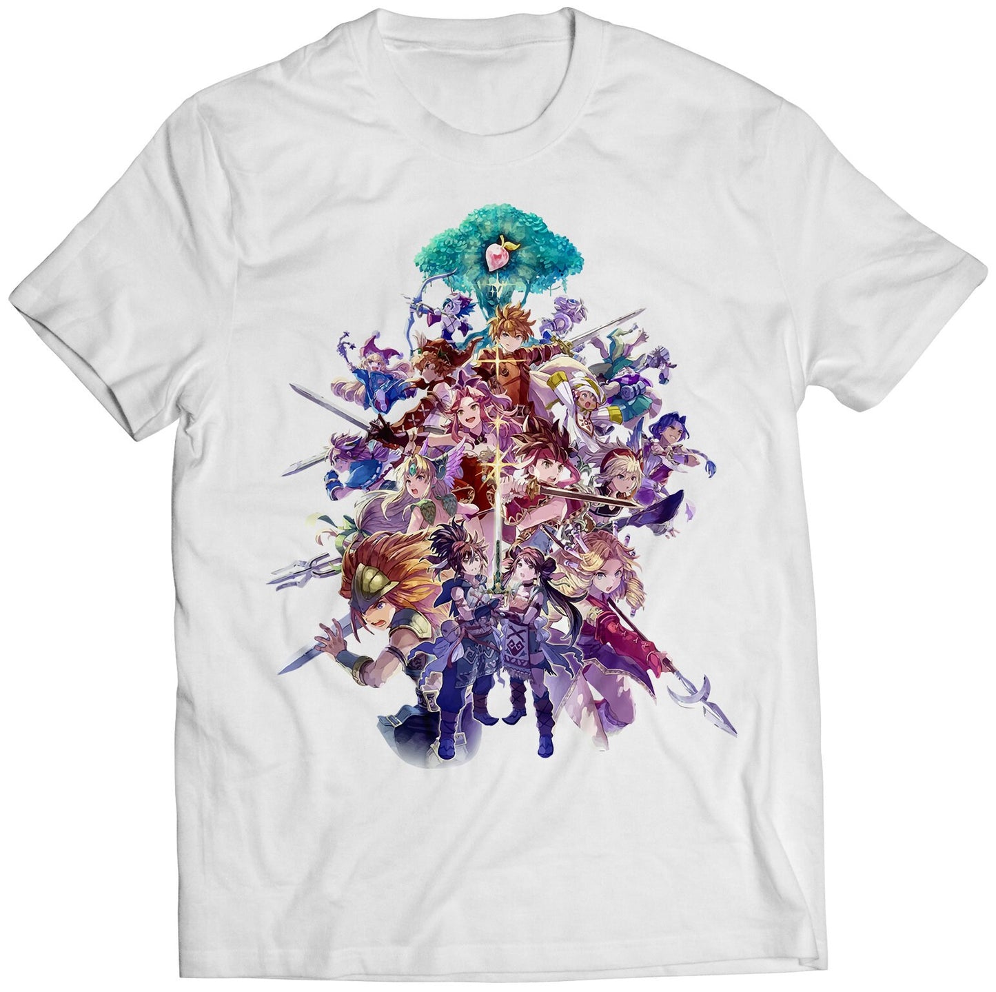 Cast Of Echoes Of Mana Premium Unisex T-shirt (Vectorized Design)