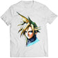 Cloud Portrait FF VII Premium Unisex T-shirt (Vectorized Design)