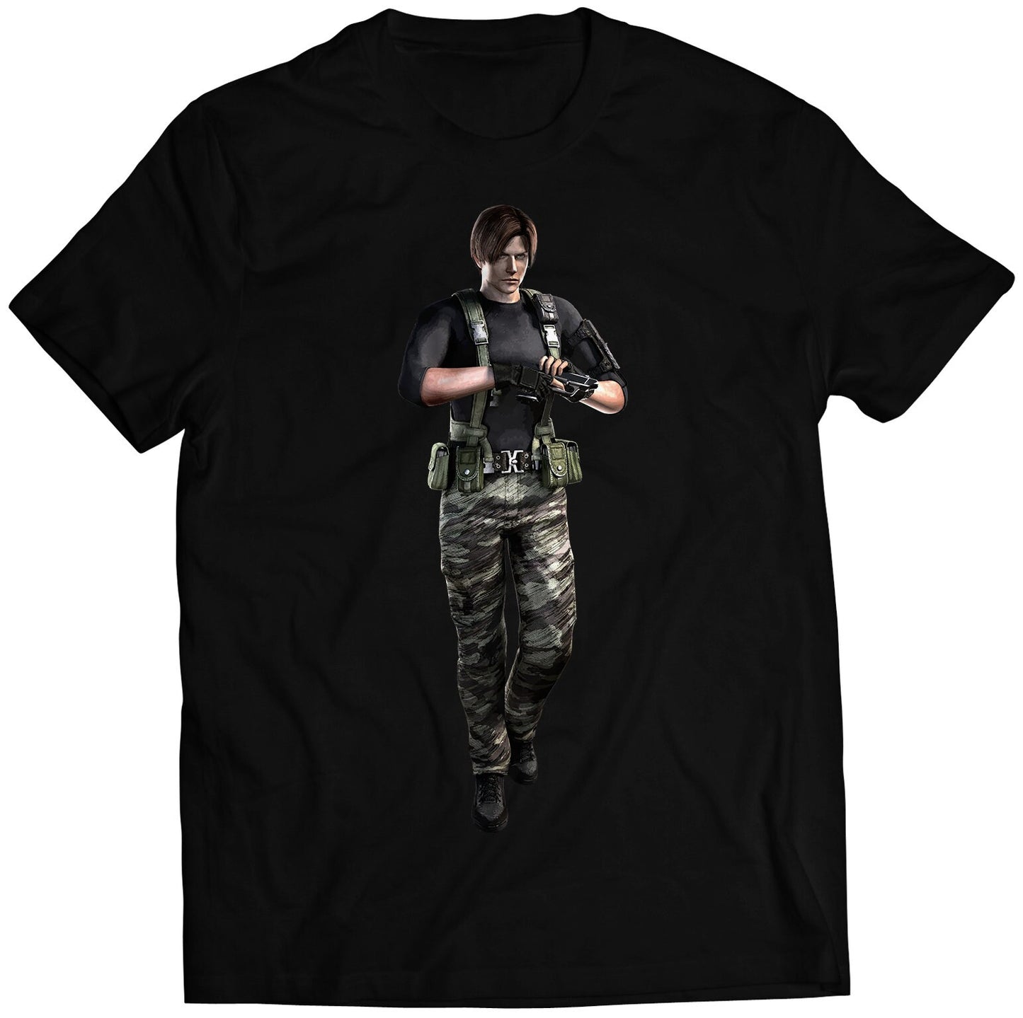 Leon Residence Evil The Darkside Chronicles Premium Unisex T-shirt.