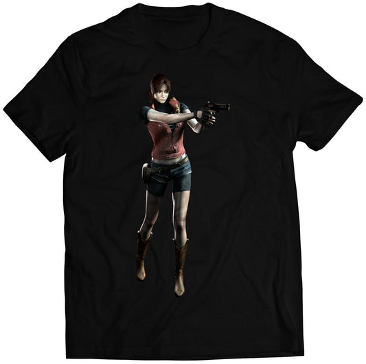 Claire Redfield Residence Evil The Darkside Chronicles Premium Unisex T-shirt.