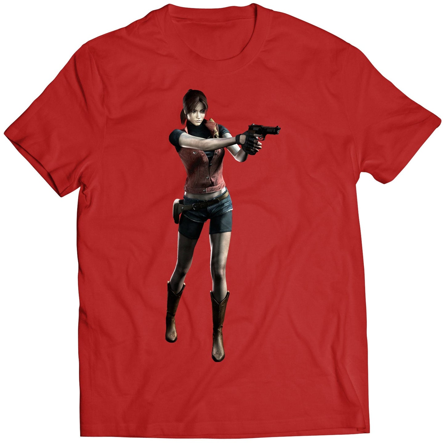 Claire Redfield Residence Evil The Darkside Chronicles Premium Unisex T-shirt.