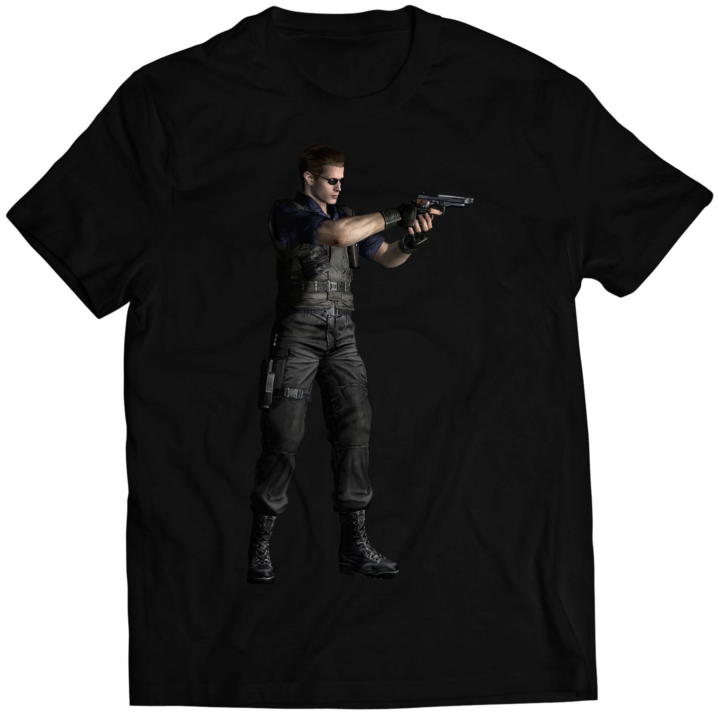 Albert Wesker Biohazard Residence Evil Remake Premium Unisex T-shirt (Vectorized Design)