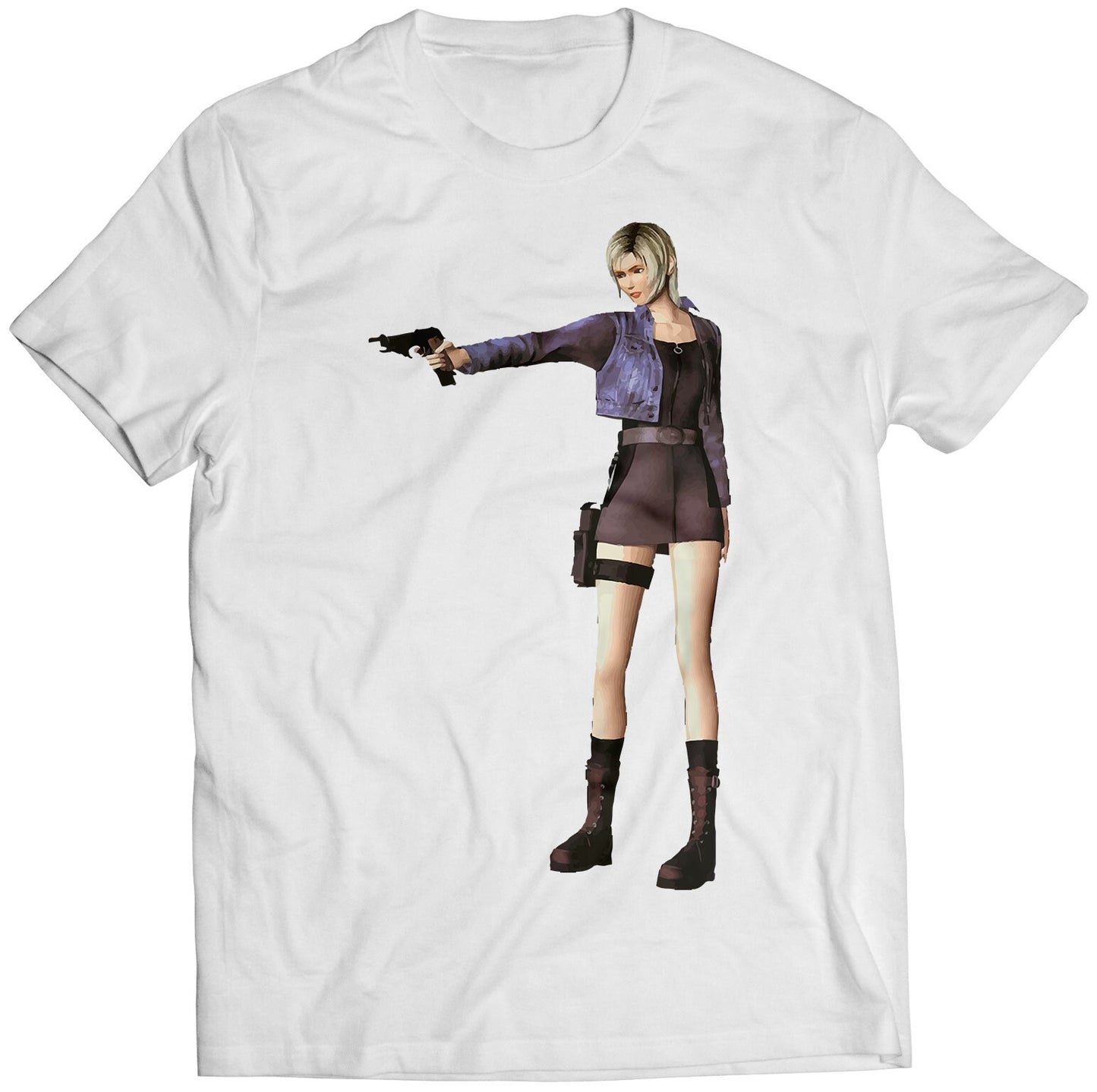 Aya Brea V10 Parasit Eve Premium Unisex T-shirt (Vectorized Design)