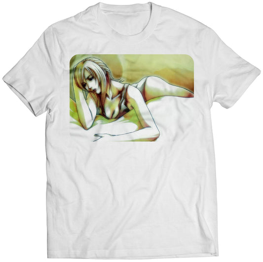 Parasit Eve Aya Brea Illustration V2 Premium Unisex T-shirt (Vectorized Design)