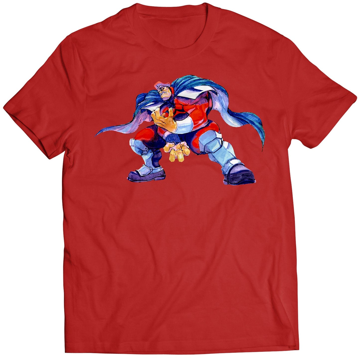 M Bison Dictator V3 Super Street Fighting 2 Turbo Premium Unisex T-shirt (Vectorized Design)