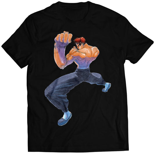 Fei Long Super Street Fighting 2 Turbo Premium Unisex T-shirt (Vectorized Design)