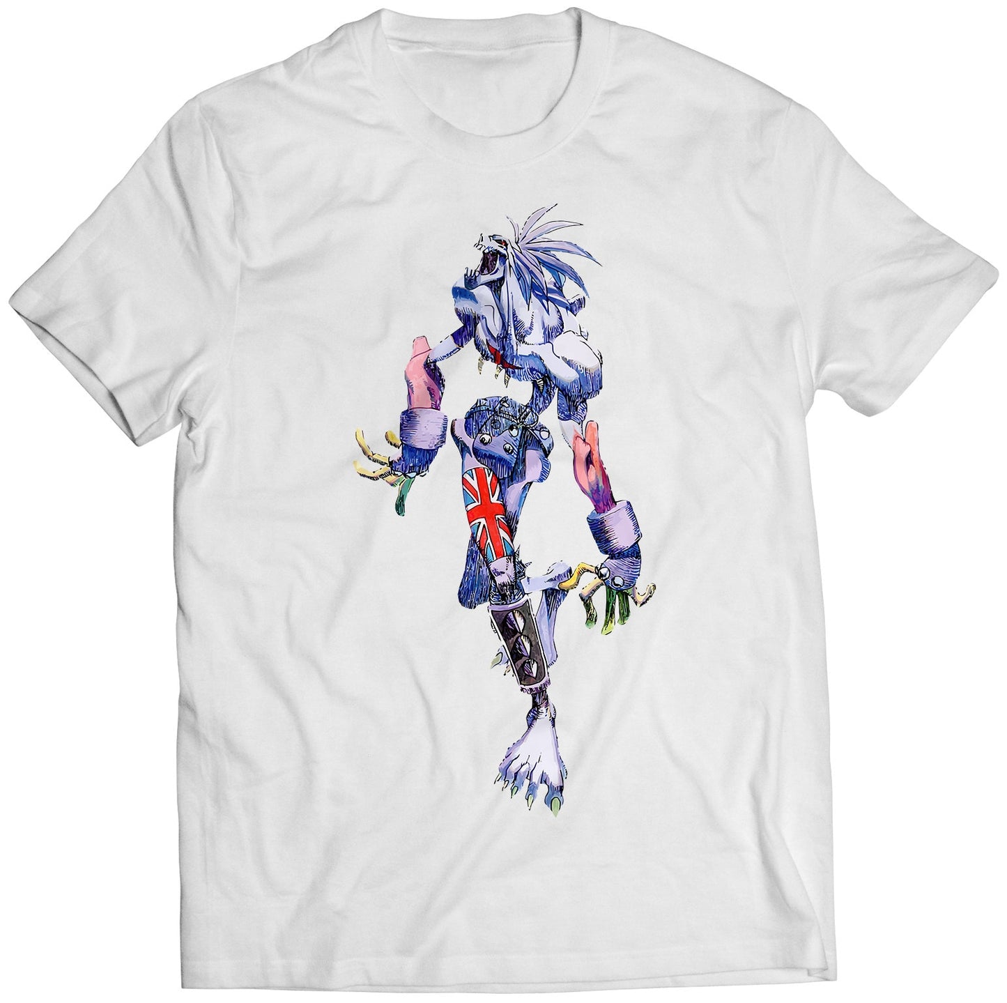 Lord Raptor OG Vampire Daarkstalkers Night Warriors Premium Unisex T-shirt (Vectorized Design)