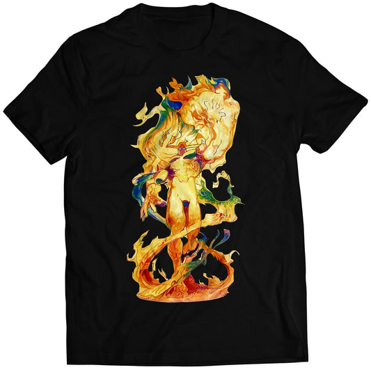 Pyron OG Vampire Daarkstalkers Night Warriors Premium Unisex T-shirt (Vectorized Design)