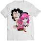 Chibi Hugo & Poison Premium Unisex T-shirt (Vectorized Design)
