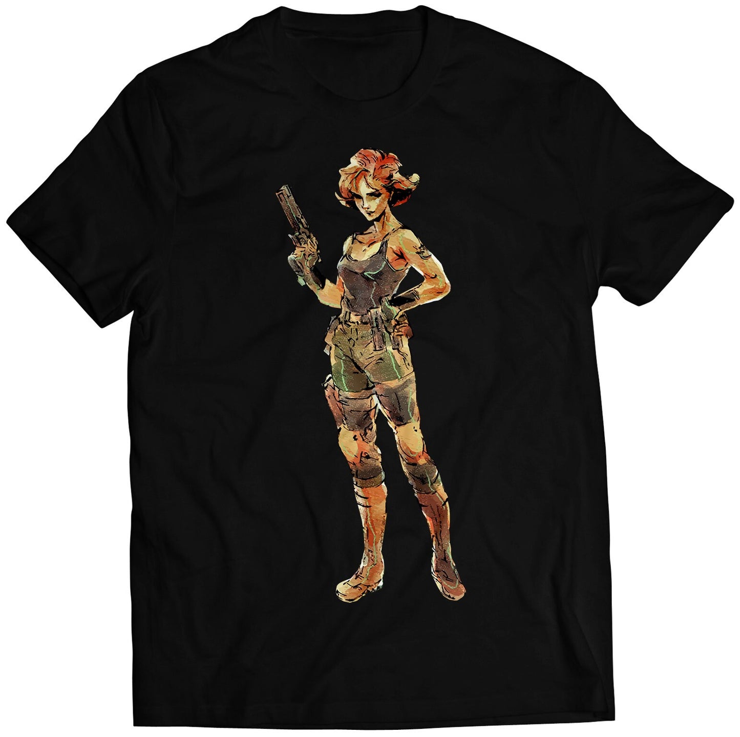 Silverburgh Meryl MGS Premium Unisex T-shirt (Vectorized Design)