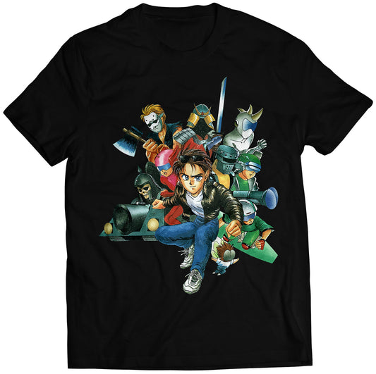 Kiddy Chemeleon Japanese Premium Unisex T-shirt (Vectorized Design)