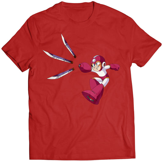 Triple Blade Mega Boy 10 Rockboy Premium Unisex T-shirt (Vectorized Design)