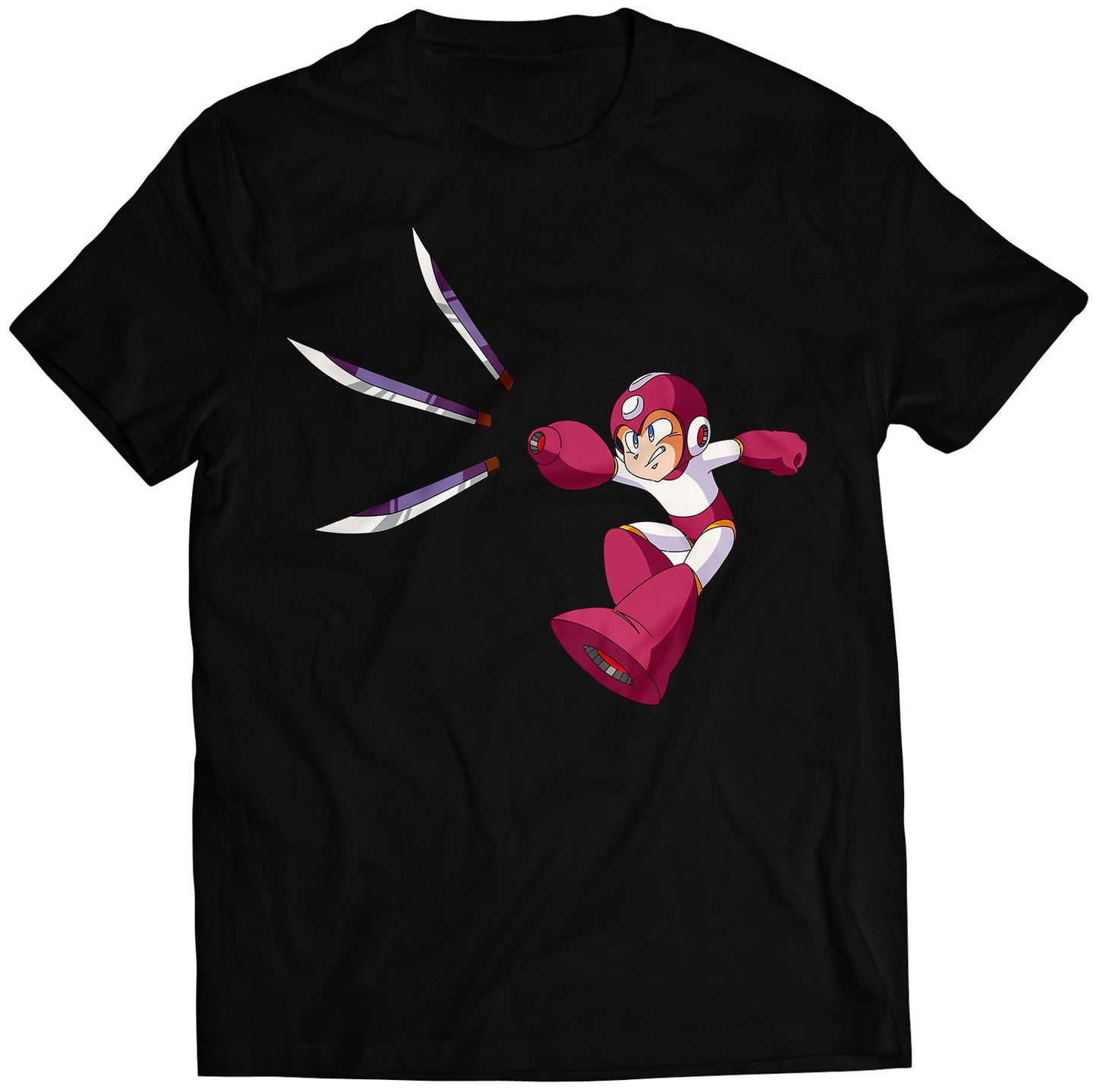 Triple Blade Mega Boy 10 Rockboy Premium Unisex T-shirt (Vectorized Design)