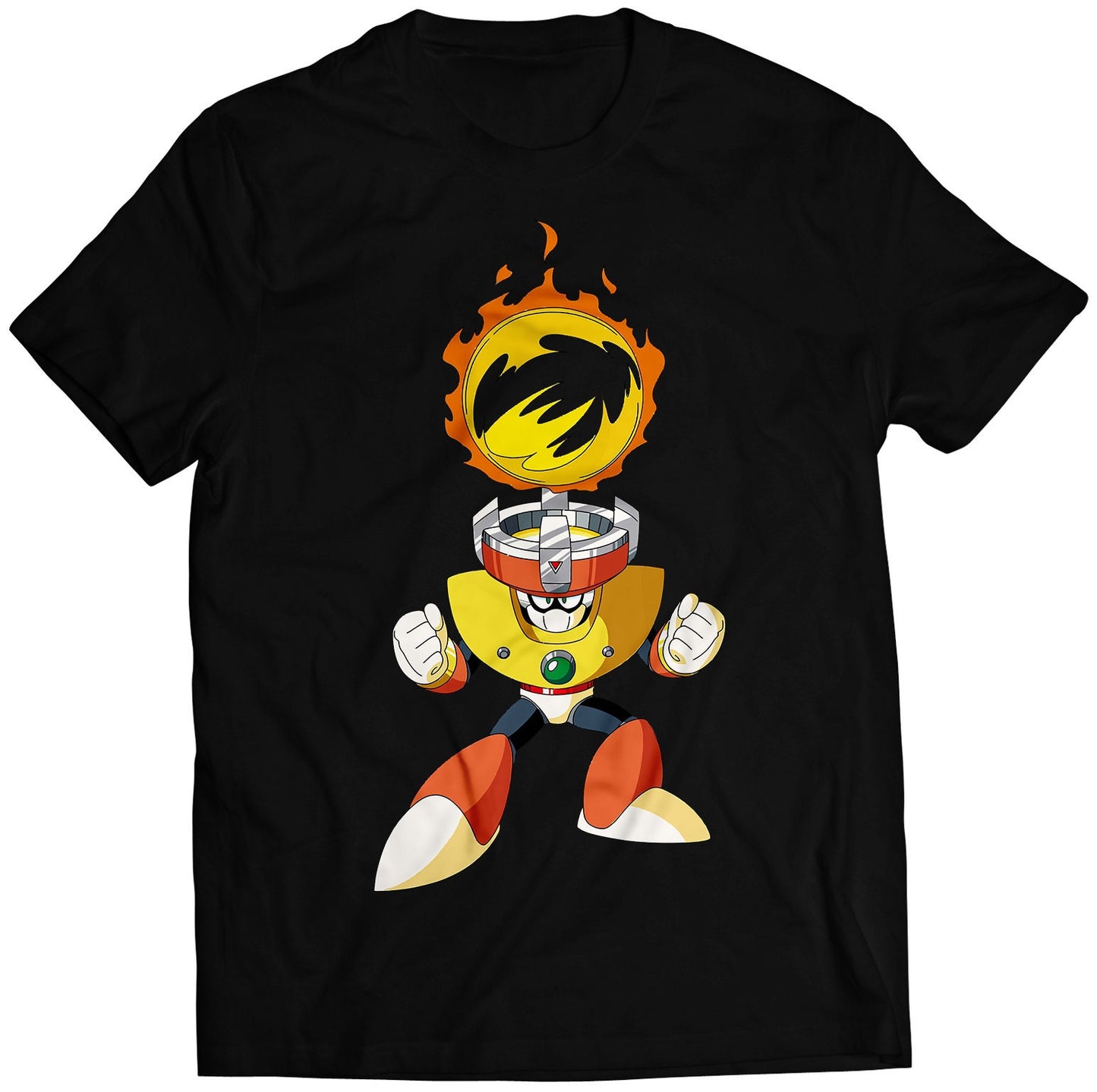 Solar Man Mega Boy 10 Rockboy Premium Unisex T-shirt (Vectorized Design)