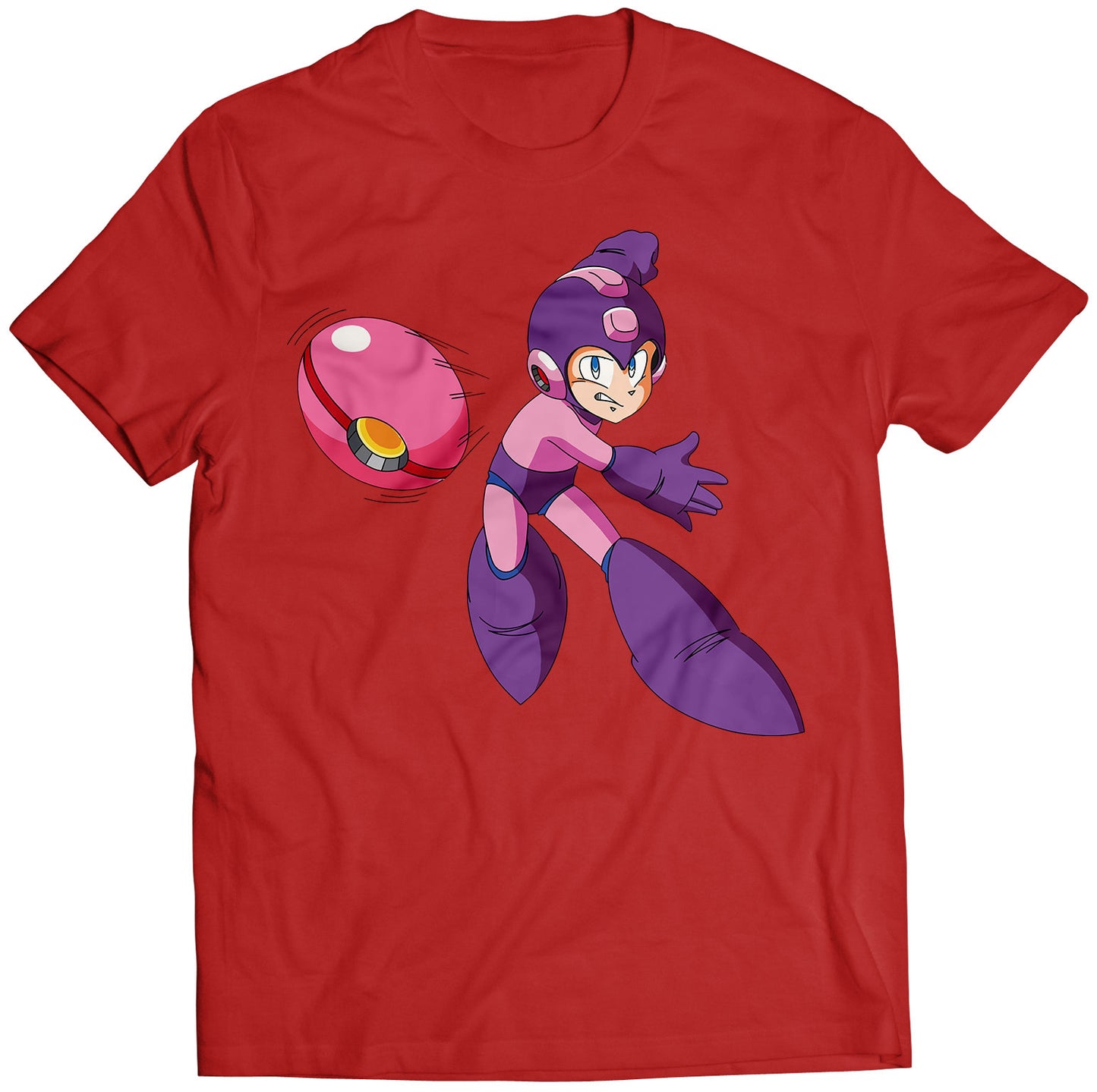 Rebound Striker Mega Boy 10 Rockboy Premium Unisex T-shirt (Vectorized Design)