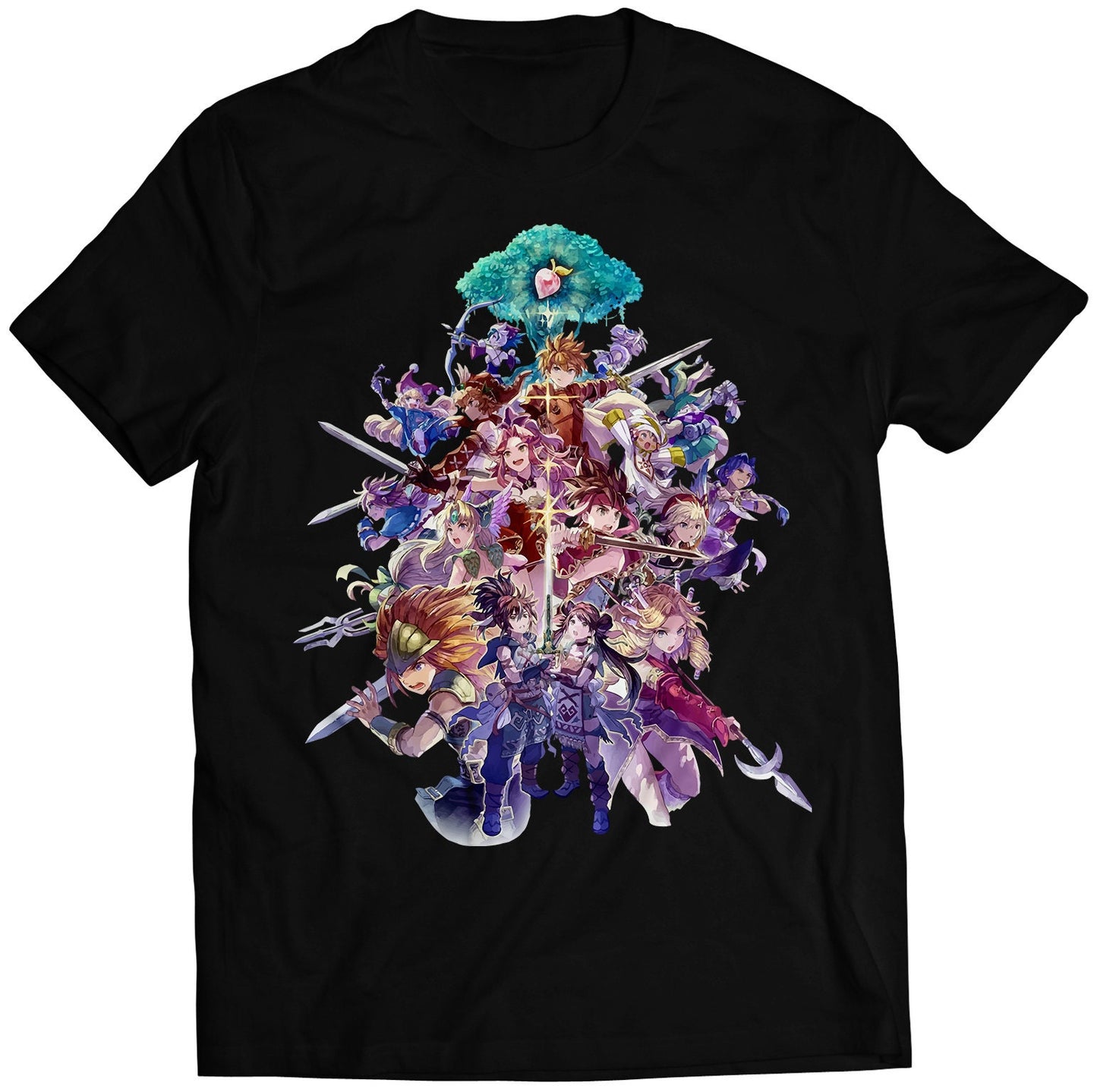 Cast Of Echoes Of Mana Premium Unisex T-shirt (Vectorized Design)