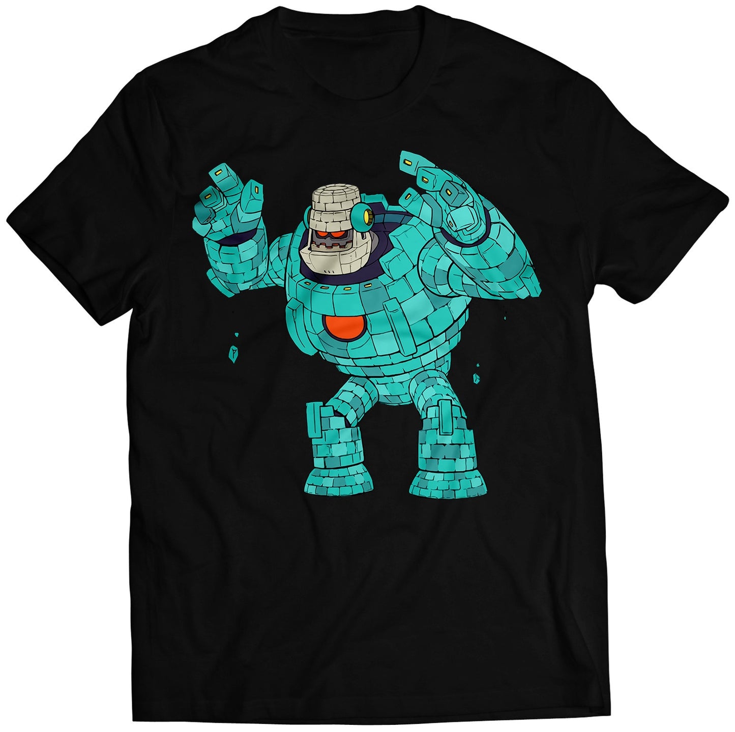 Block Man Rockboy 11 Mega Boy XI Premium Unisex T-shirt (Vectorized Design)