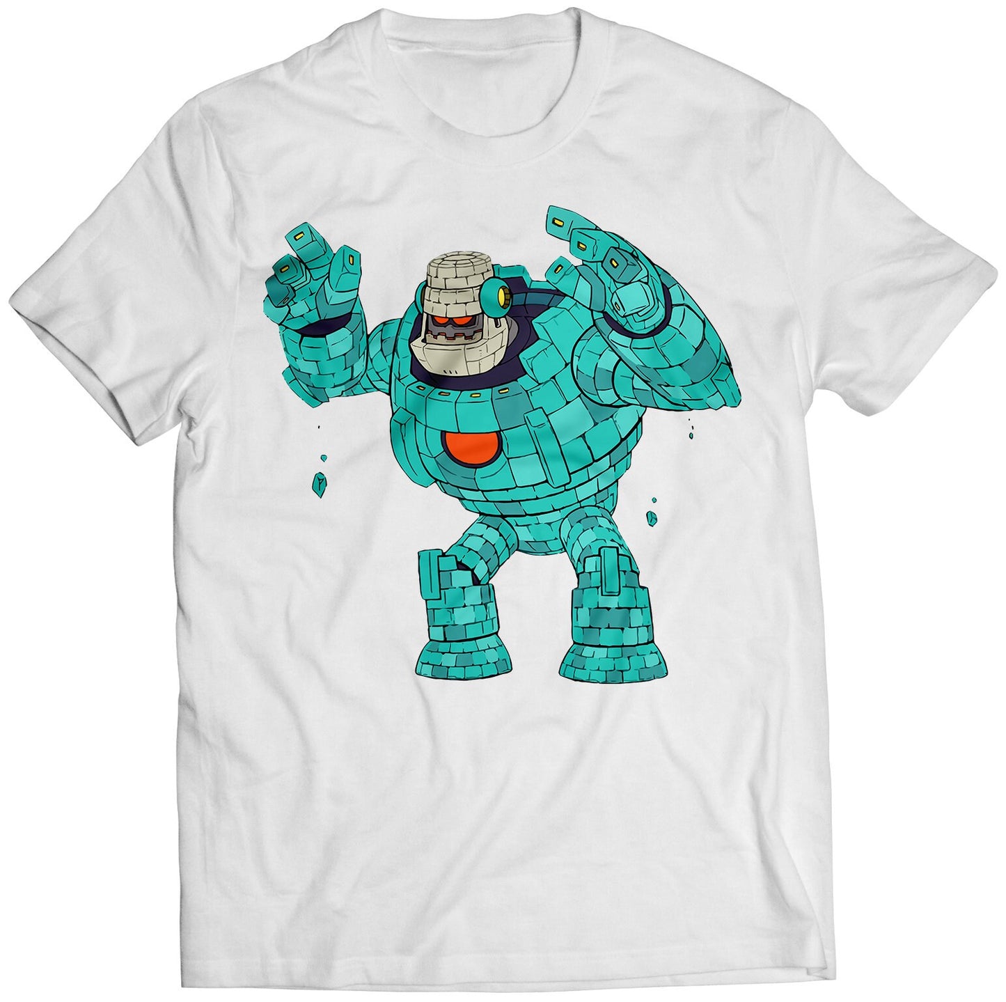 Block Man Rockboy 11 Mega Boy XI Premium Unisex T-shirt (Vectorized Design)