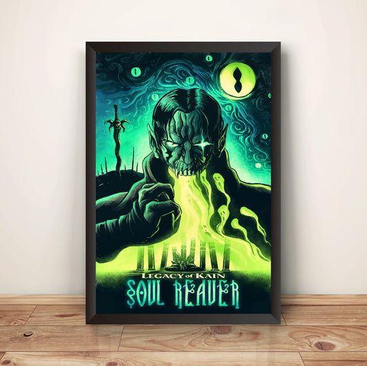 Kain Reaver Cover Premium Poster (Vectorized Design)