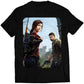 Ellie & Joel Surviving TLOU Premium Unisex T-shirt (Vectorized Design)