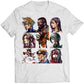 FF7 VII G-Bike Portraits Premium Unisex T-shirt (Vectorized Design)