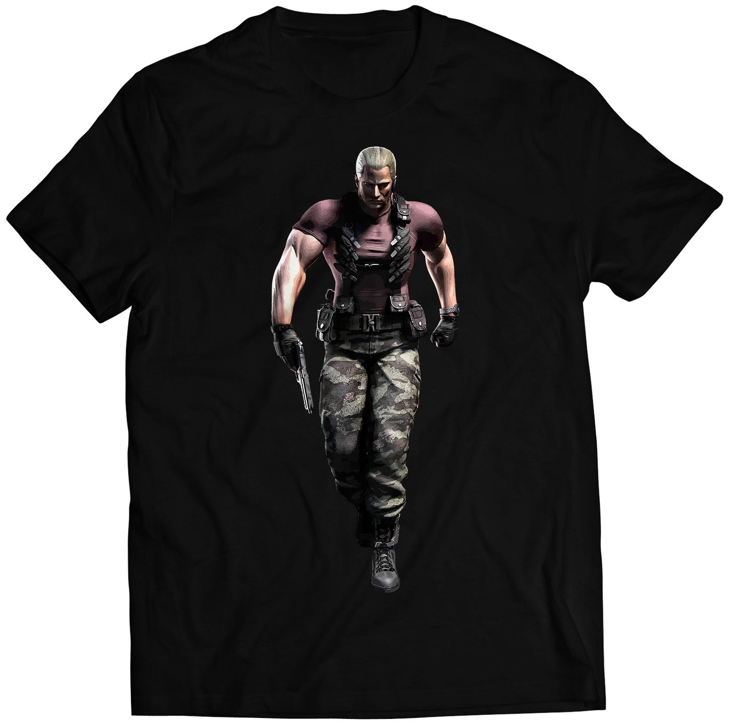 Jack Krauser Residence Evil The Darkside Chronicles Premium Unisex T-shirt.