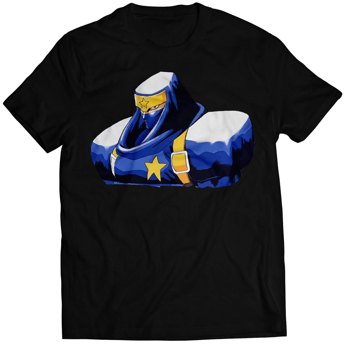 Ginzu Ninja Portrait Premium Unisex T-shirt (Vectorized Design)