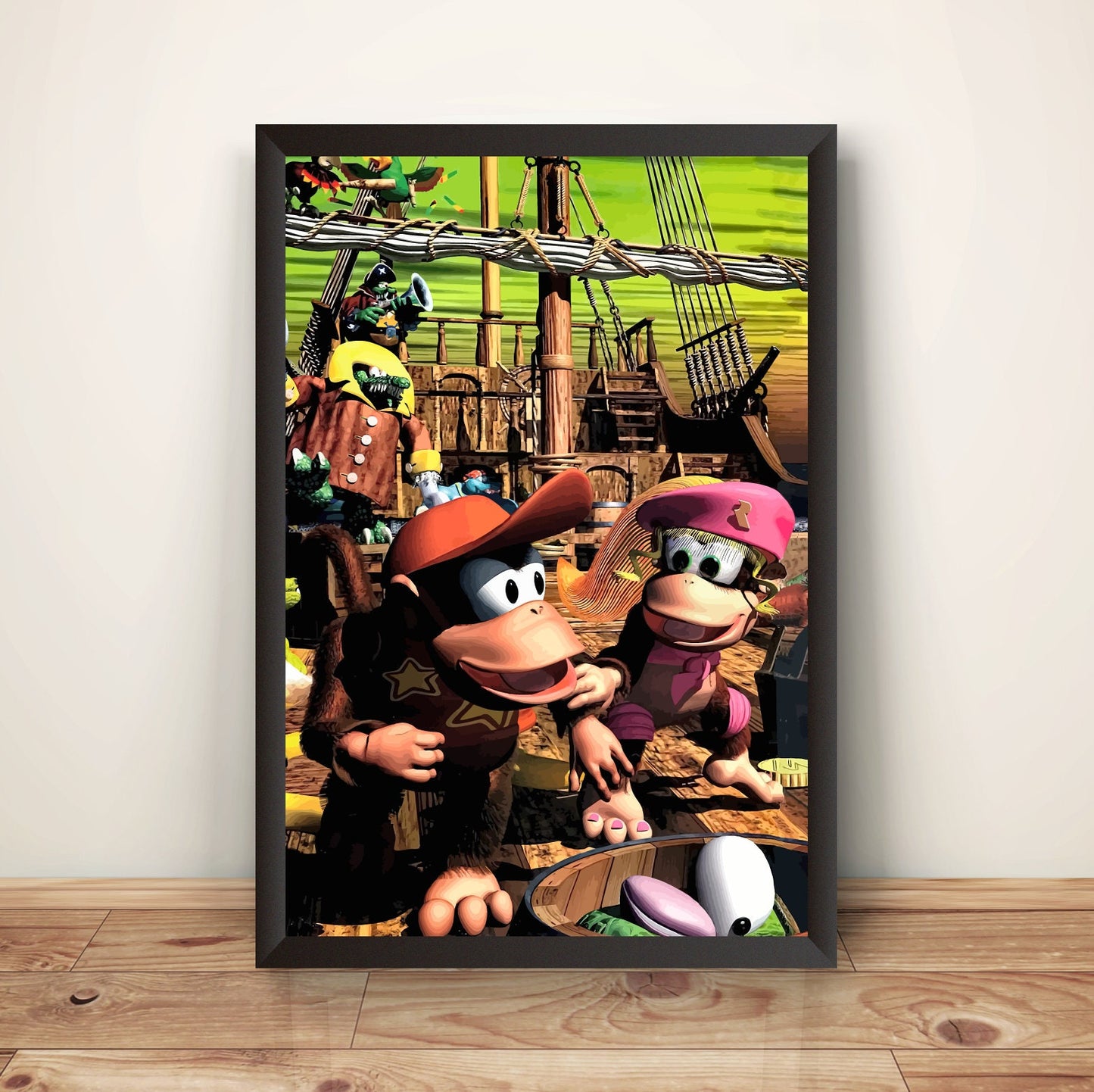 DKC2 V1 Premium Poster (Vectorized Design)