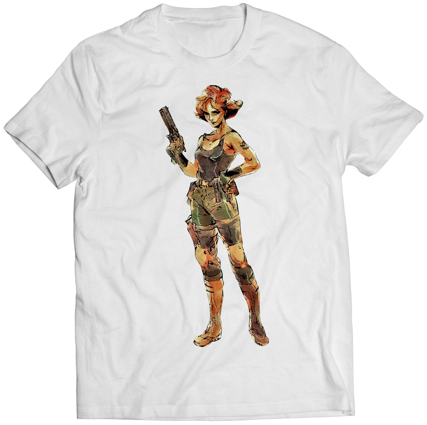 Silverburgh Meryl MGS Premium Unisex T-shirt (Vectorized Design)